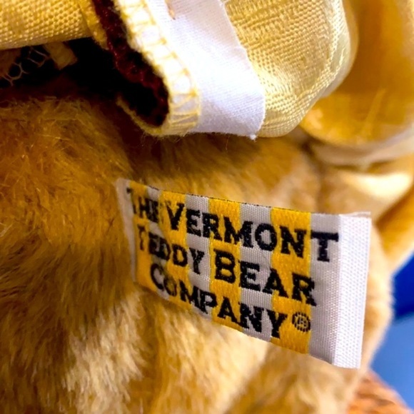 Vermont Teddy Bear Princess Bear Renaissance Bear Handmade Blue Eyes - Picture 7 of 7